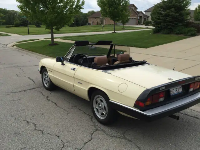 1987 alfa romeo spider veloce classic pininfarina design