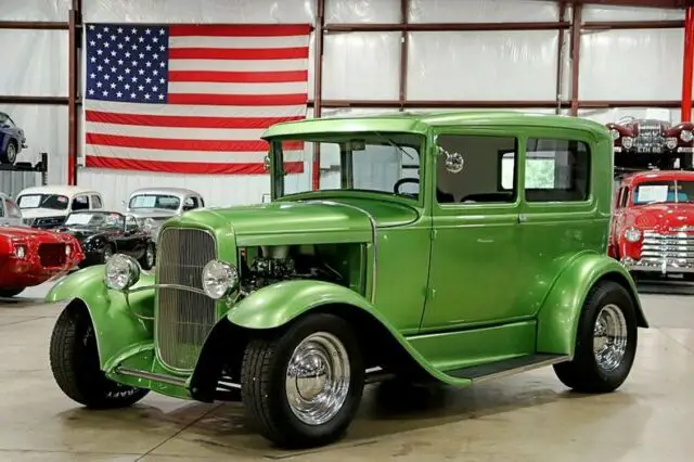 1931 ford model a street rod 644 miles sour apple metallic coupe 350ci v8 autom