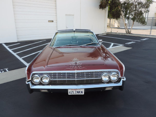 1962 lincoln continental convertible / suicide doors / entourage car / classic