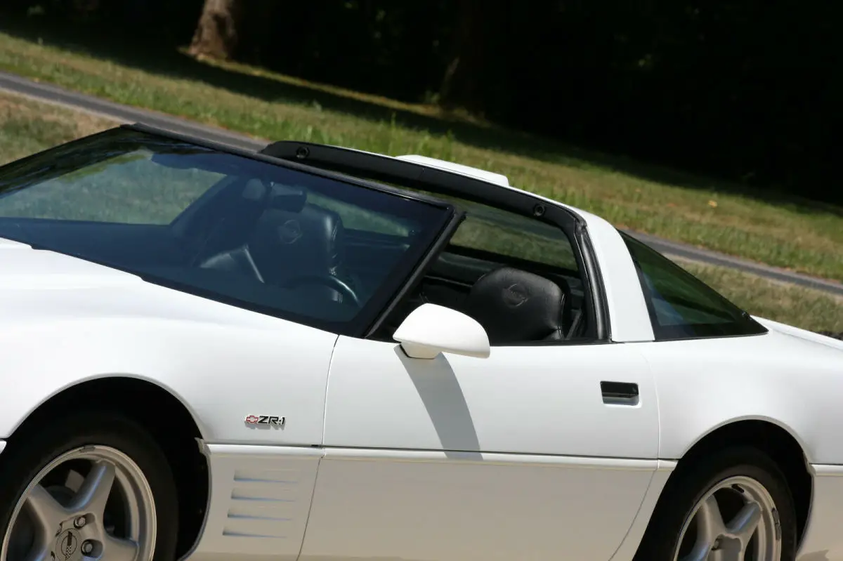 zr1 corvette 5.7 liter mpfi doch 32 valve v8 2 tops build sheet window sticker