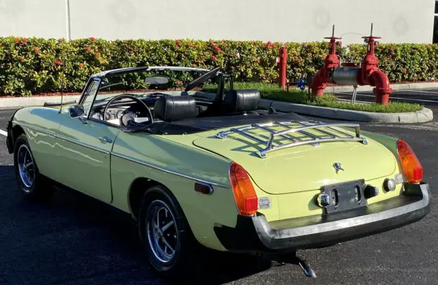 1976 mg mgb convertible, 1.8l 4cyl, 4-spd manual, clean title, no reserve