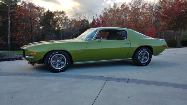 1970 rs ss 396 l78 4 speed camaro