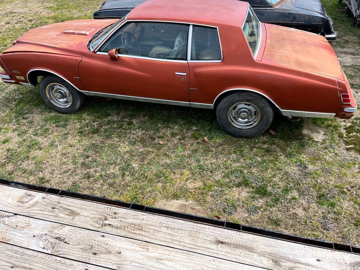1980 chevrolet monte carlo yellow