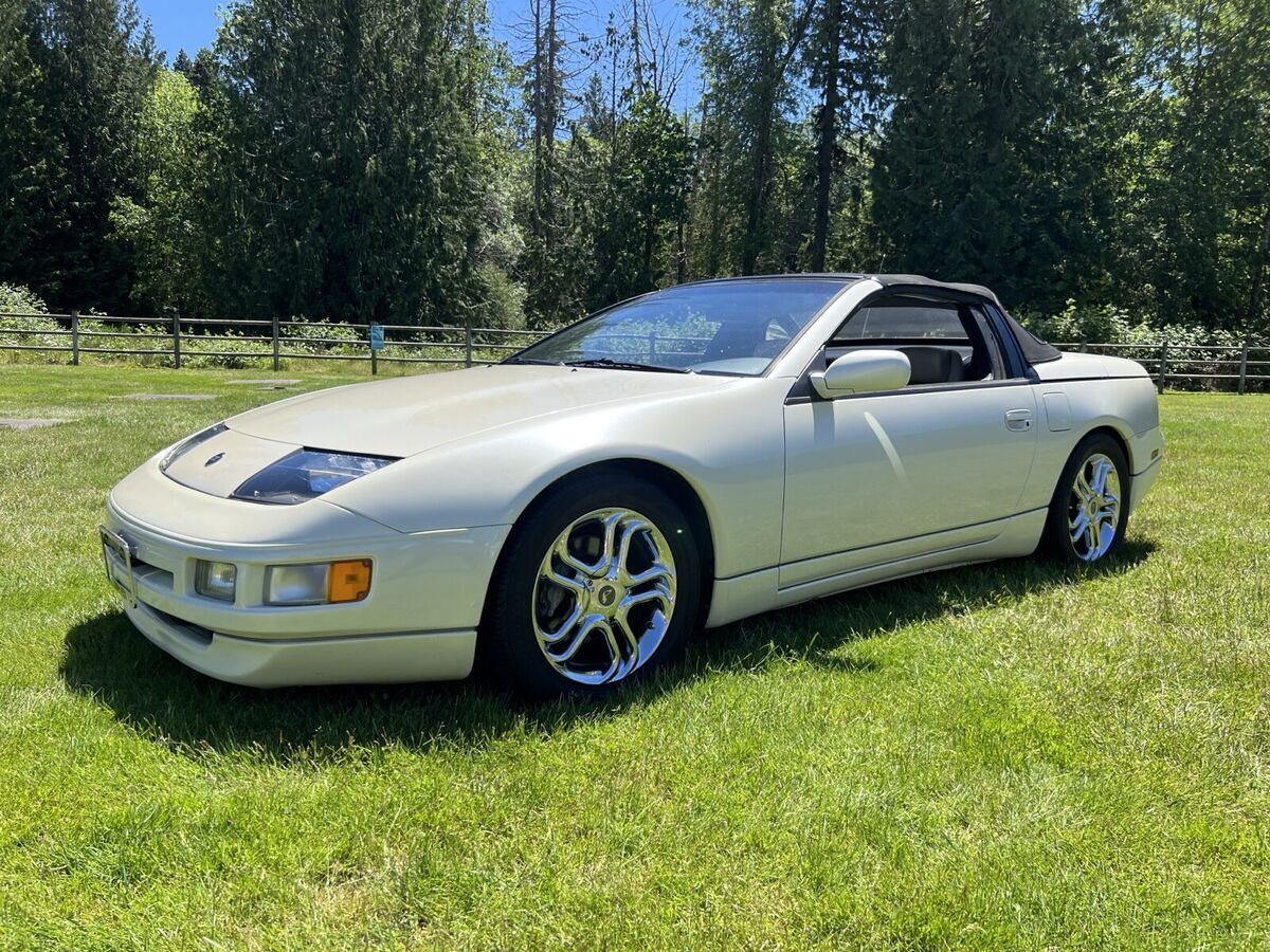 1994 nissan 300zx convertible white