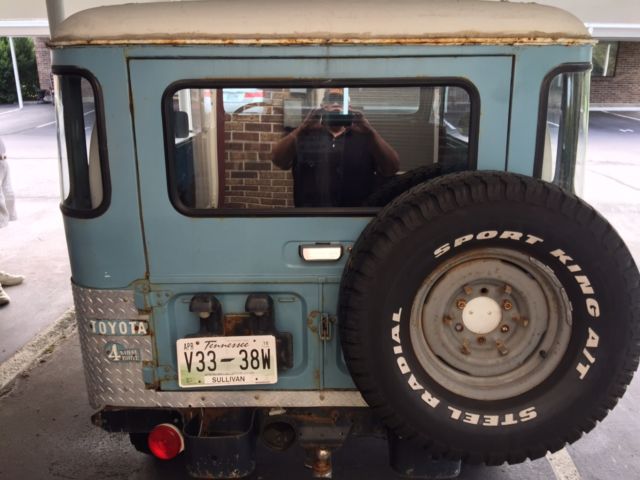 1974 toyota land cruiser landcruiser fj40 fj 2f hard top winch off road restore