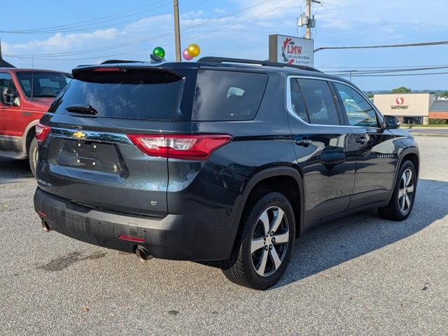 2021 chevrolet traverse lt leather