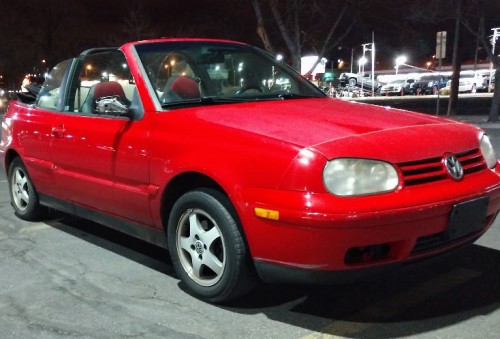 1999 volkswagen cabrio in colorado by owner