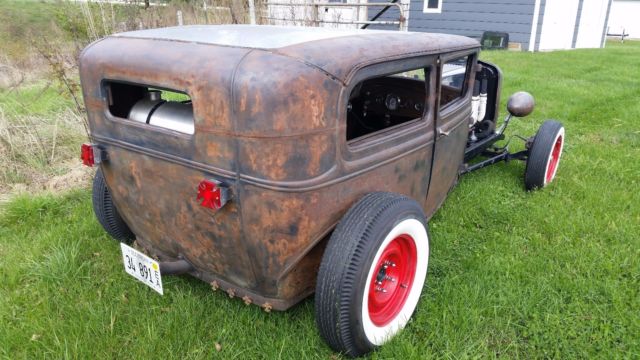 1930 model a ford sedan rat rod