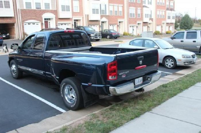 obo 2006 dodge ram 3500 dually laramie lone star edition 5.9 diesel 6spd in lansdowne, va