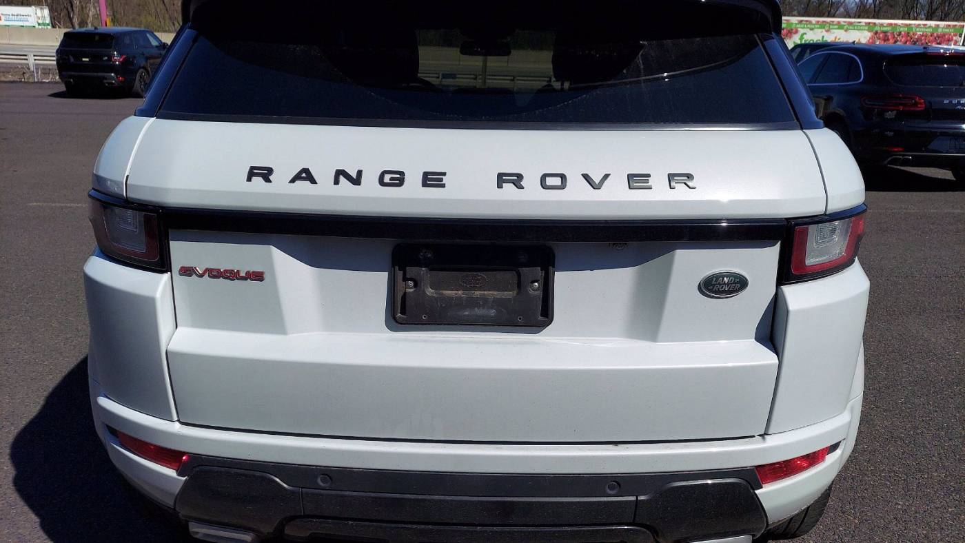 2018 land rover range rover evoque