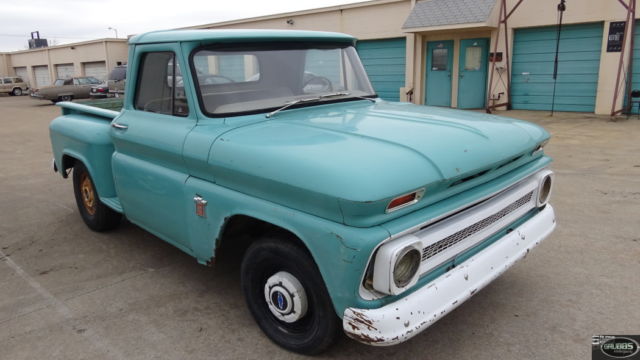 1964 chevrolet c-10 shortwide classic stepside 1/2 ton- video project runs, go's