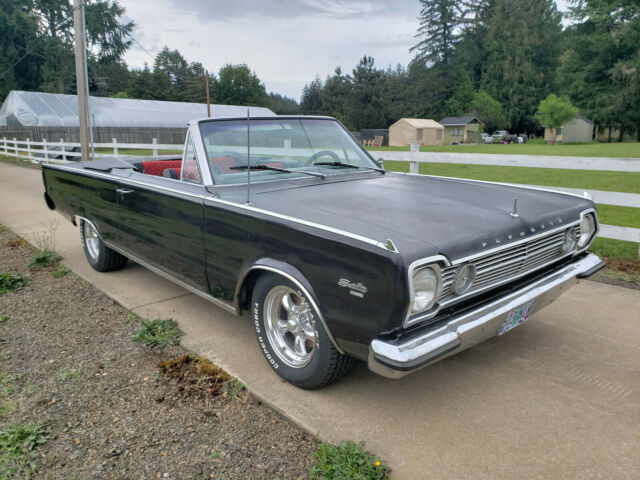 1966 plymouth satellite convertible original 318 poly, automatic