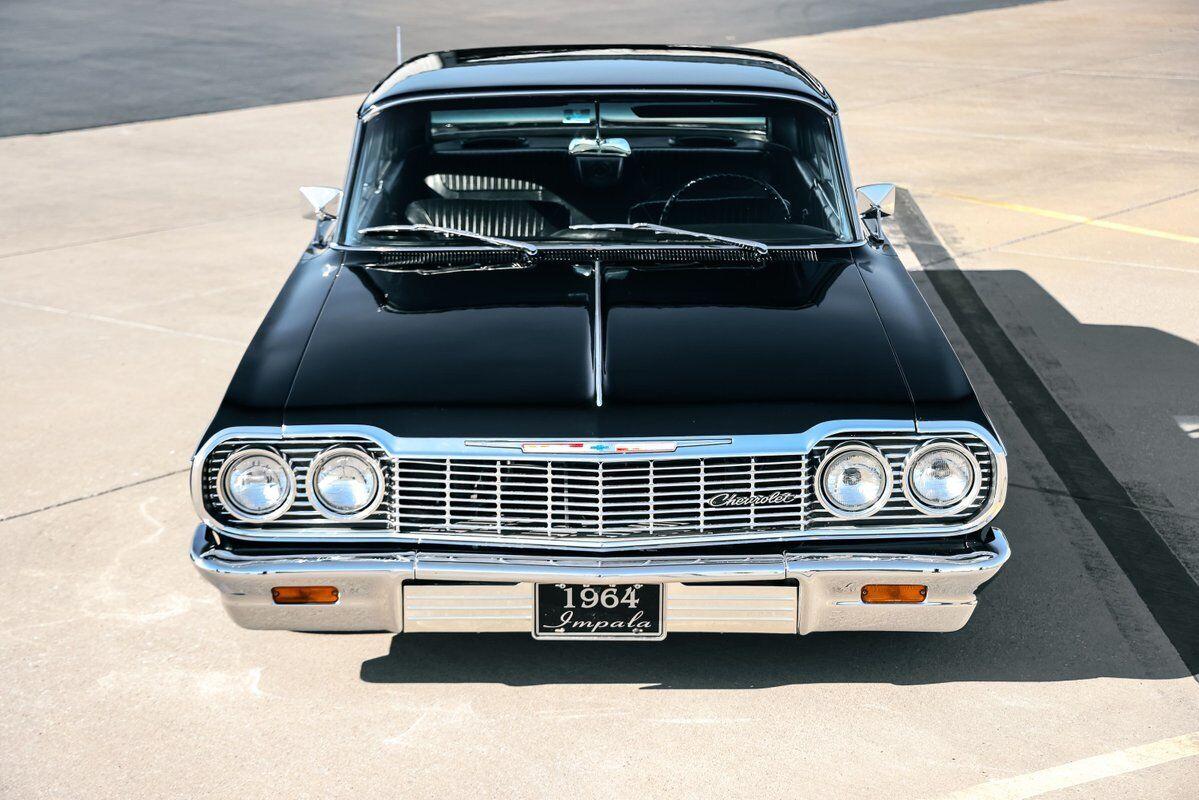 1964 chevrolet impala ss 3996 miles black coupe