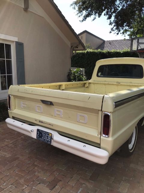 1966 ford f100, 6 cylinder, 3 speed, original survivor, 49,000 original miles!