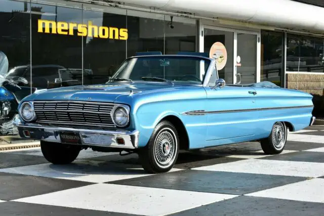1963 ford falcon convertible, power steering, power top, v8 automatic