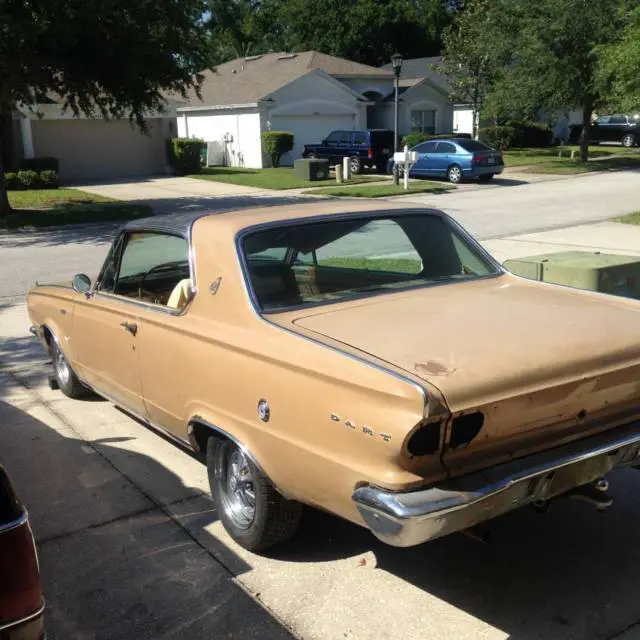 1966 dodge dart gt 273 v8, auto, factory a/c! arizona car - 99% rust free
