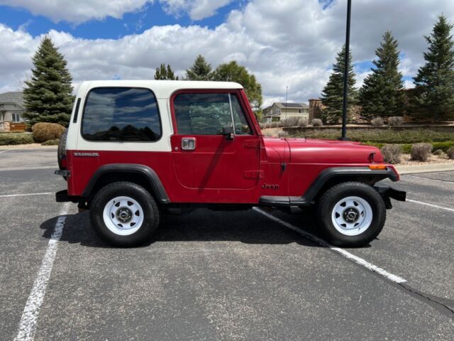 1987 jeep wrangler with the 4.2 automatic beautiful interior rot free survivor