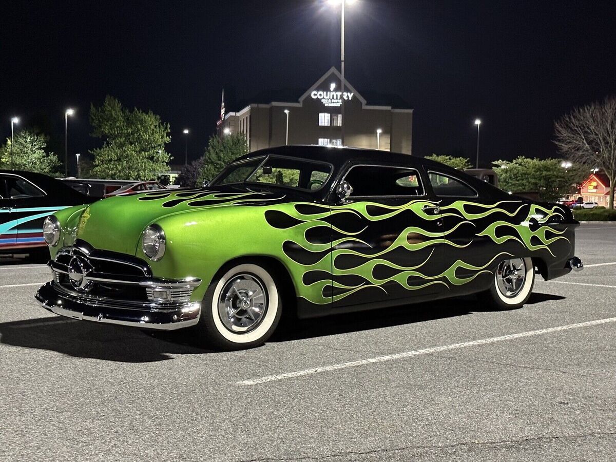 1950 ford custom black