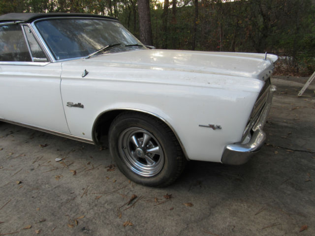 1965 plymouth belvedere ii satellite convertible restored estate find. 361c.i
