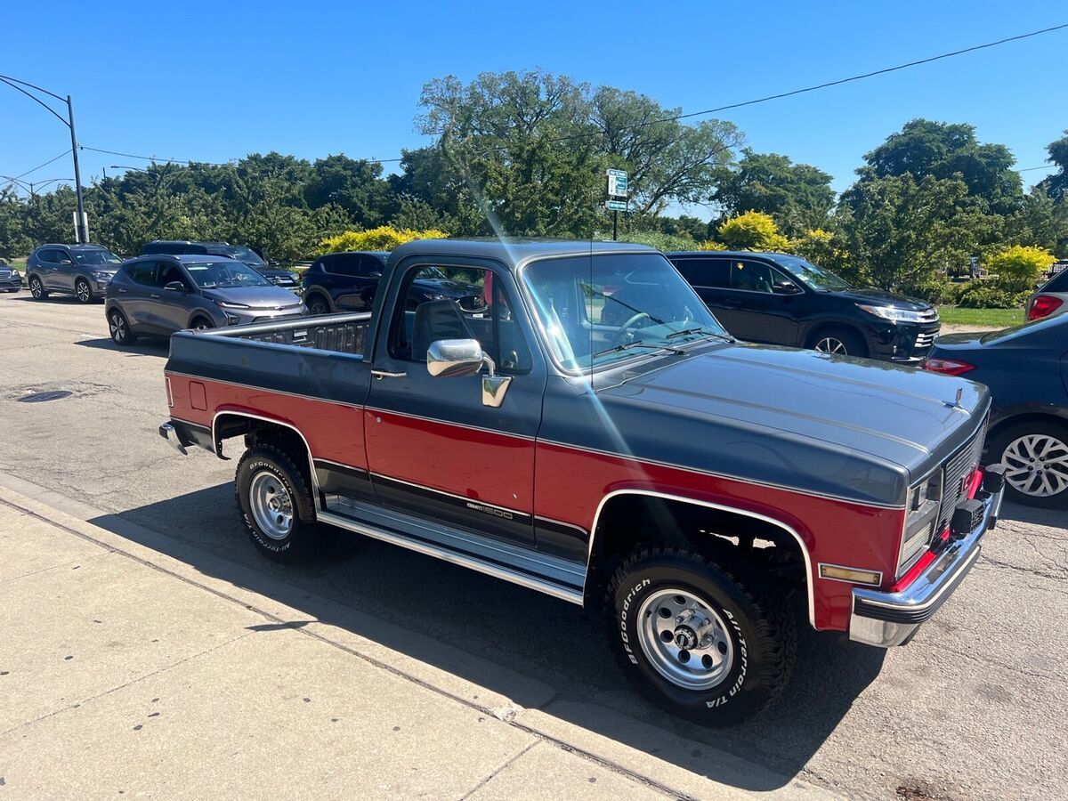 1989 gmc jimmy suv red 4wd automatic v15