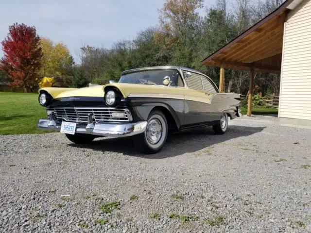 1957 ford fairlane 500 victoria coupe, 2 door hard top original 292 y block v/8