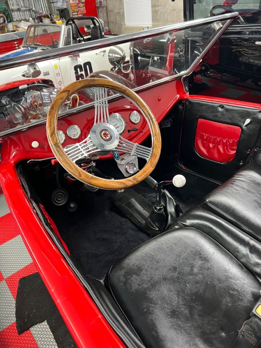 1923 ford t bucket roadster with a flat head, ford v8, three speed manual trans