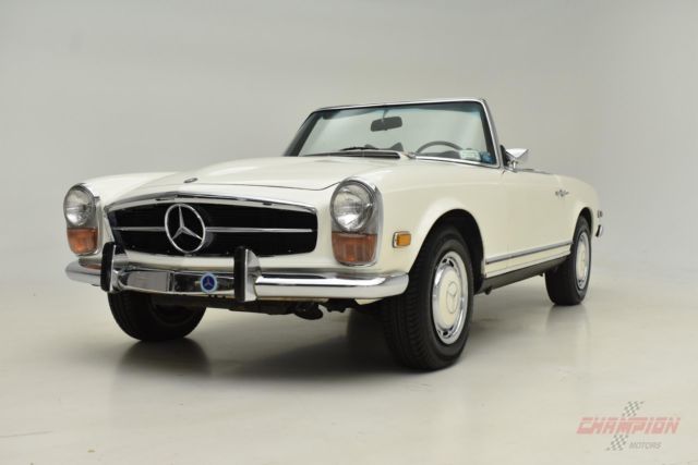 1971 mercedes benz 280 sl 39416 miles white
