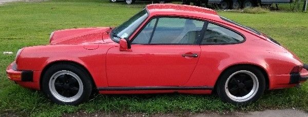 classic 1984 porshe 911 carrera