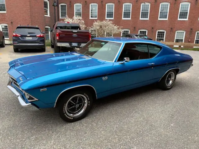 chevrolet chevelle lemans blue with 0 miles, for sale!