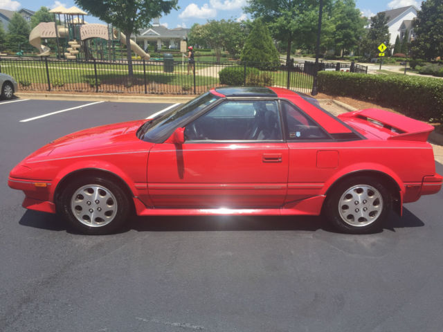 1989 toyota mr2 supercharged edition, collectible not a super edition!