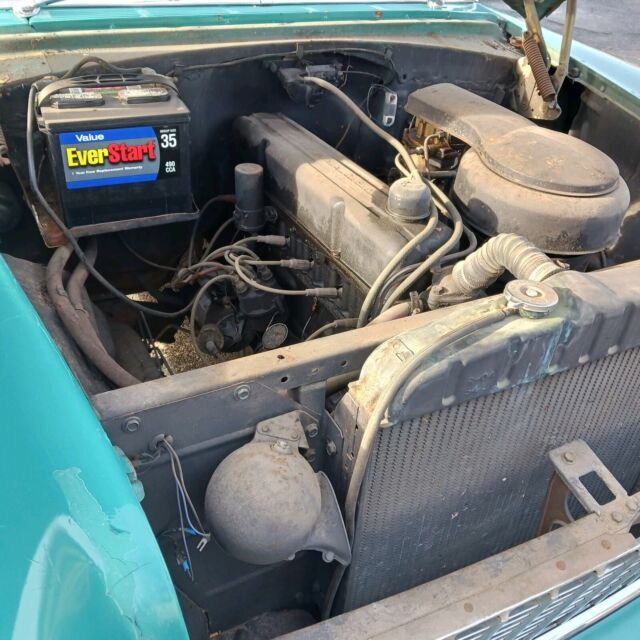 1955 chevrolet 210 sedan green rwd manual