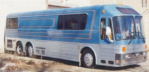 gospel bus silver eagle model 15 wide body