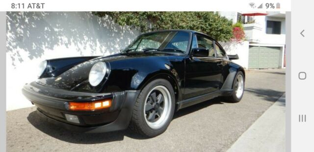 1987 porsche 911 carrera turbo 2dr coupe manual 4-speed rwd h6 3.3l turbocharger