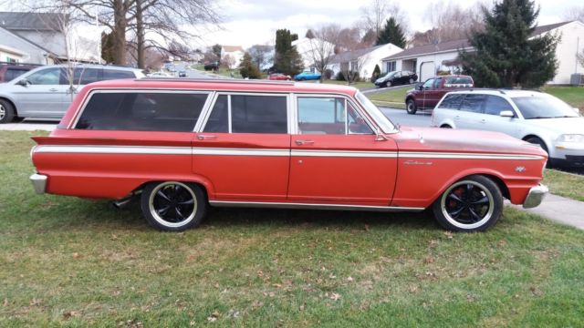 1963 ford fairlane 500 station wagon with 4.6 efi v8 and 5 speed manual trans