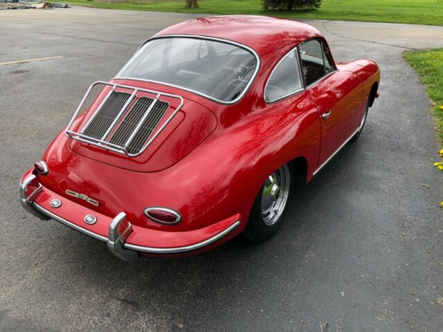 1963 356b 1600 karmann coupe with porsche certificate of authenticity