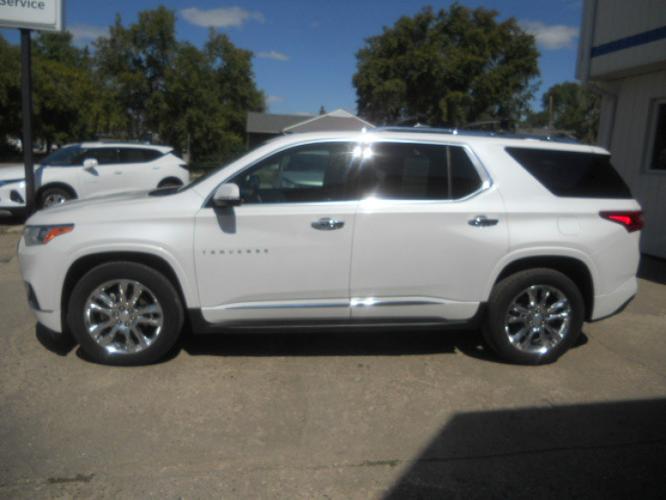used 2018 chevrolet traverse awd high country cavalier, nd 58220 for sale in akra, north dakota