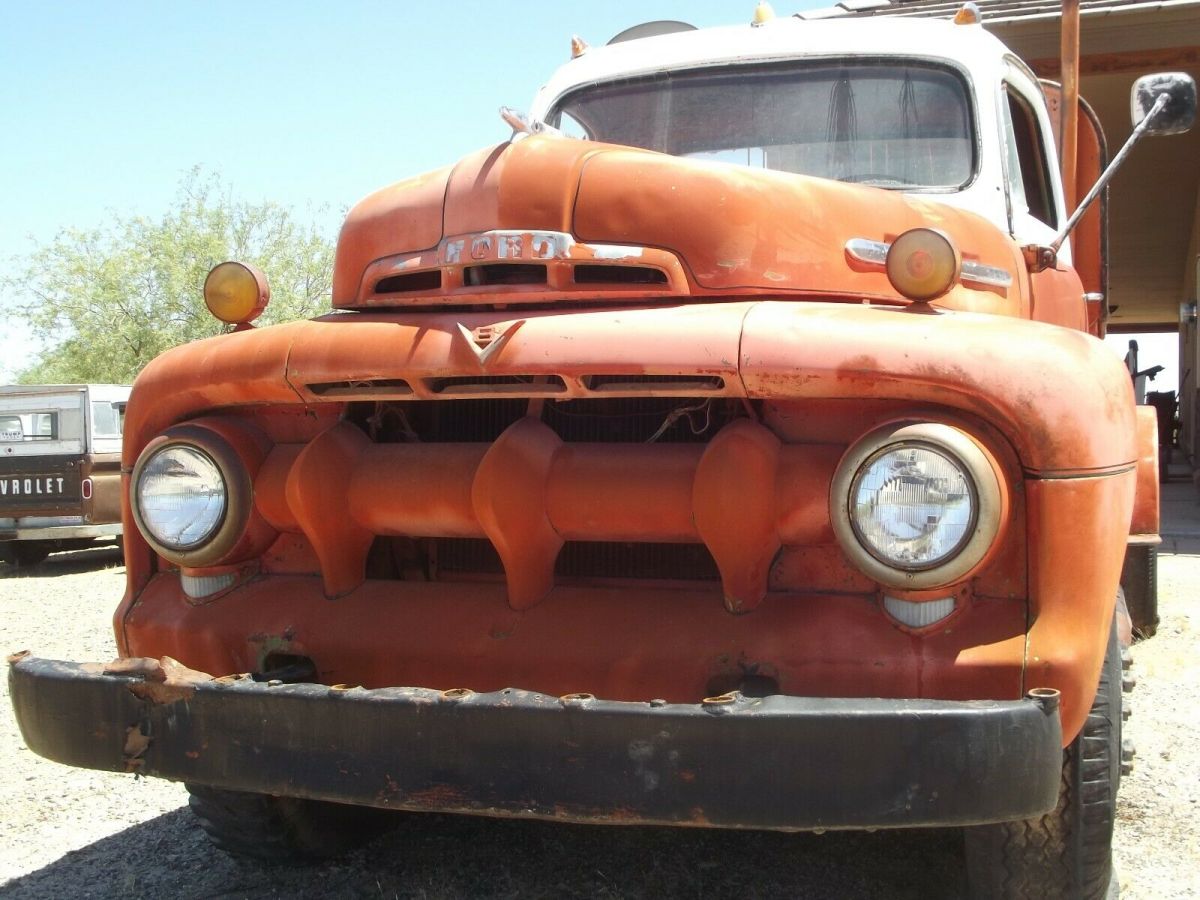 1951 ford f4 express truck flathead v8 hotrod towtruck service wrecker dually