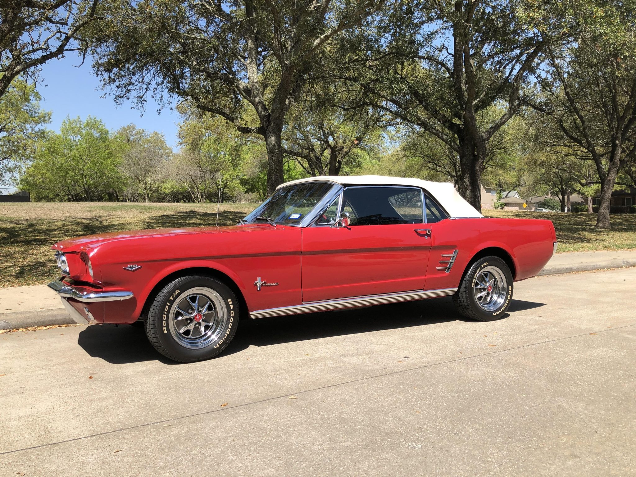 1966 ford mustang convertible 289 4-speed