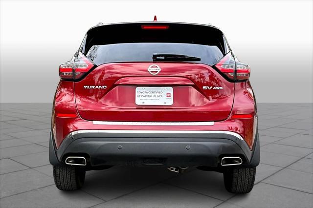 2022 nissan murano sv intelligent awd