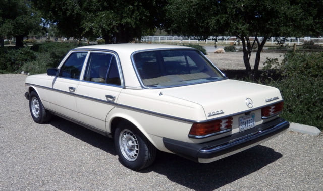 1982 mercedes-benz 300d turbo diesel - california car - very clean