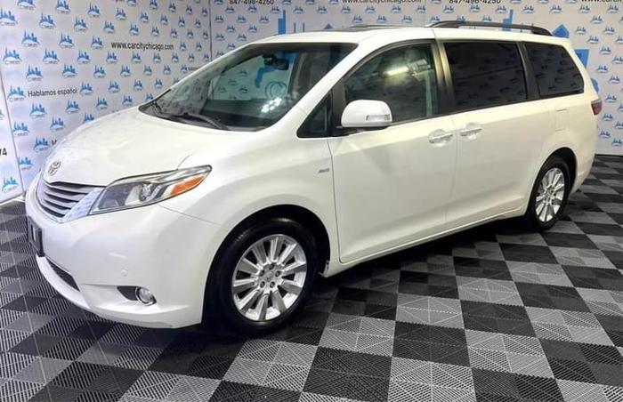 2016 toyota sienna le 7 passenger 4dr all-wheel drive passenger van in palatine, illinois