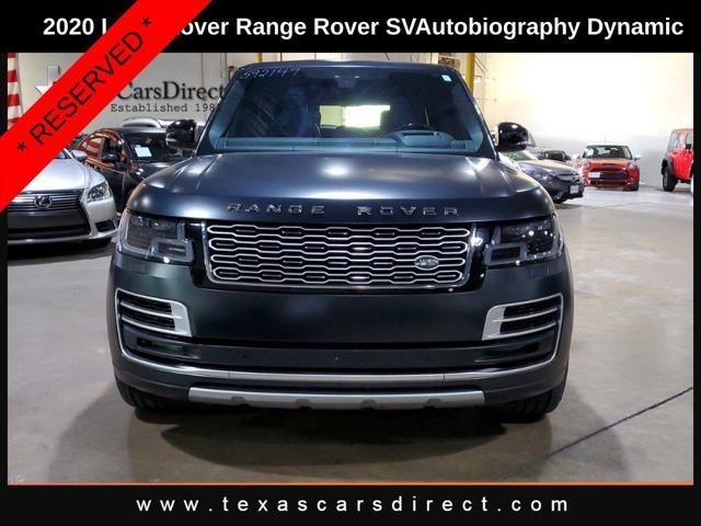 2020 land rover range rover 5.0l v8 supercharged sv autobiography