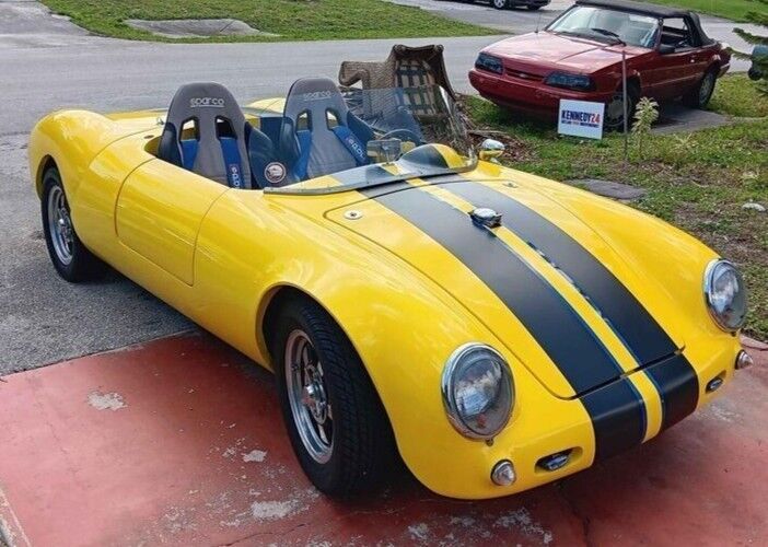 porsche 550-a spyder roadster, racer