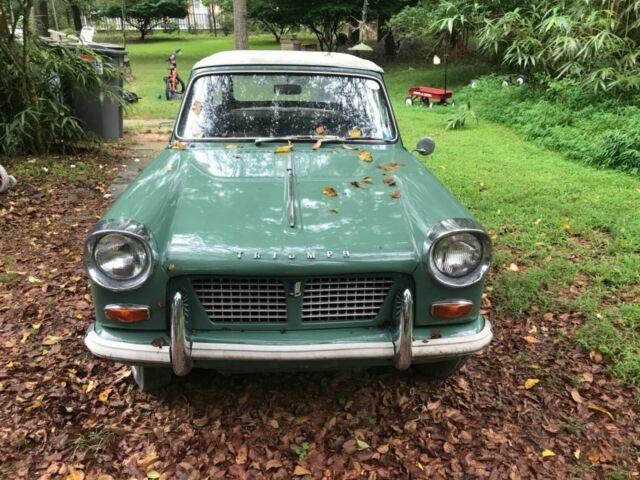 1965 triumph herald convertible very solid
