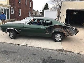 1970 chevy chevelle ss 396 4 speed roller