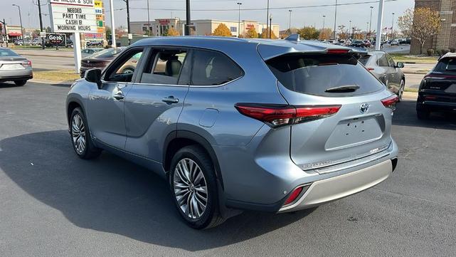 2021 toyota highlander hybrid platinum