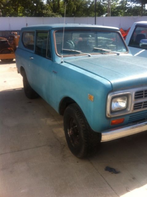 international scout 1980 turbo diesel with ac