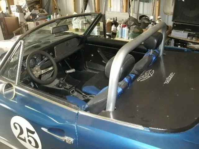 1975 fiat 124 spider convertible 2-door 1.8l