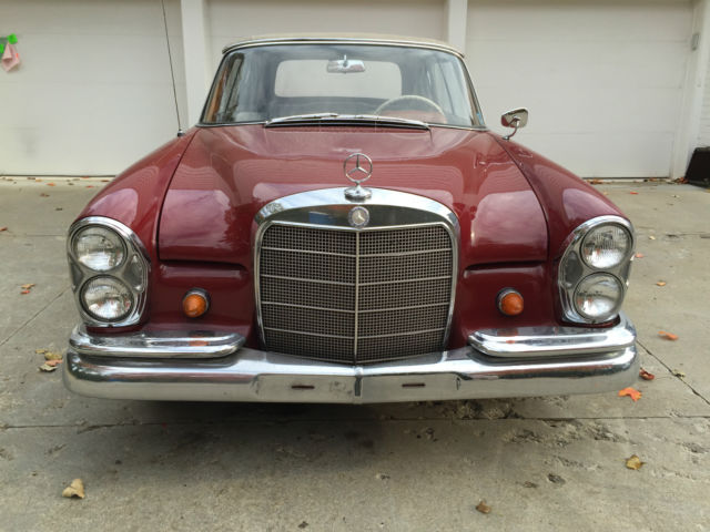 1965 mercedes benz 220se cabriolet