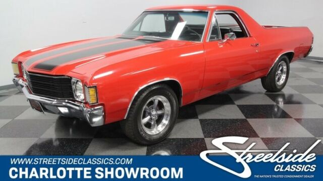 classic vintage chrome sbc chevy red black stripes automatic car truck